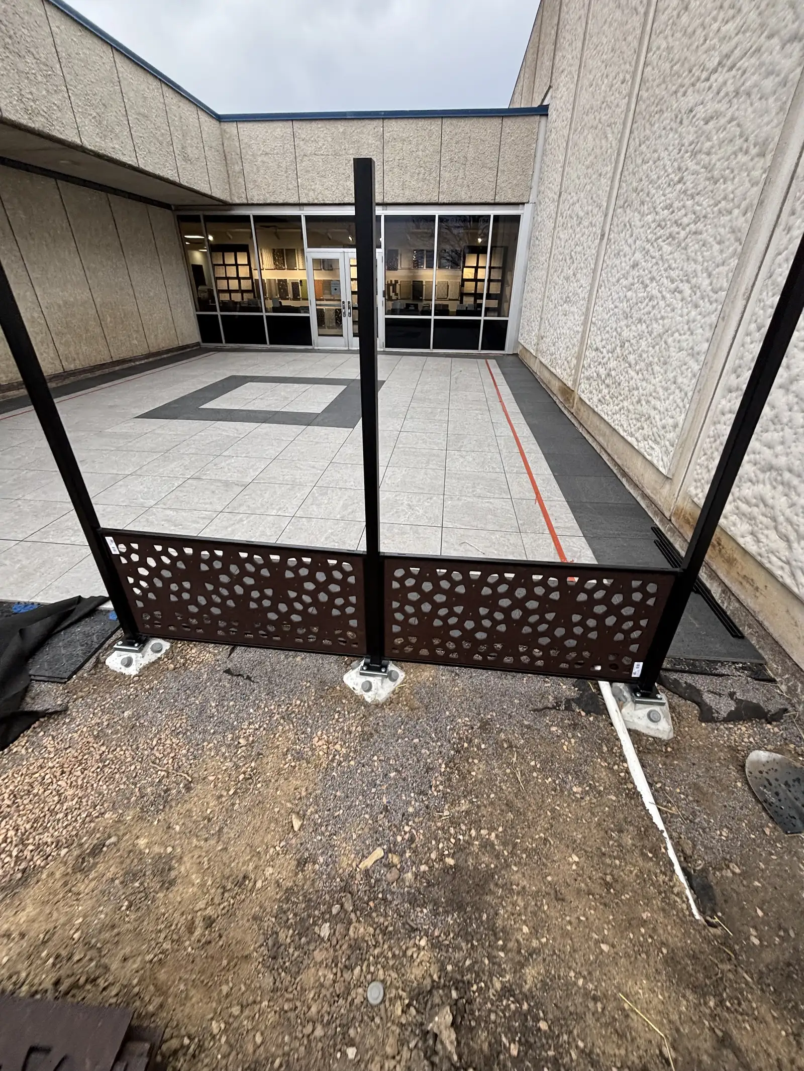 Commercial Grand Entrance Patio & Courtyard project photo — commercial entrance patio 04