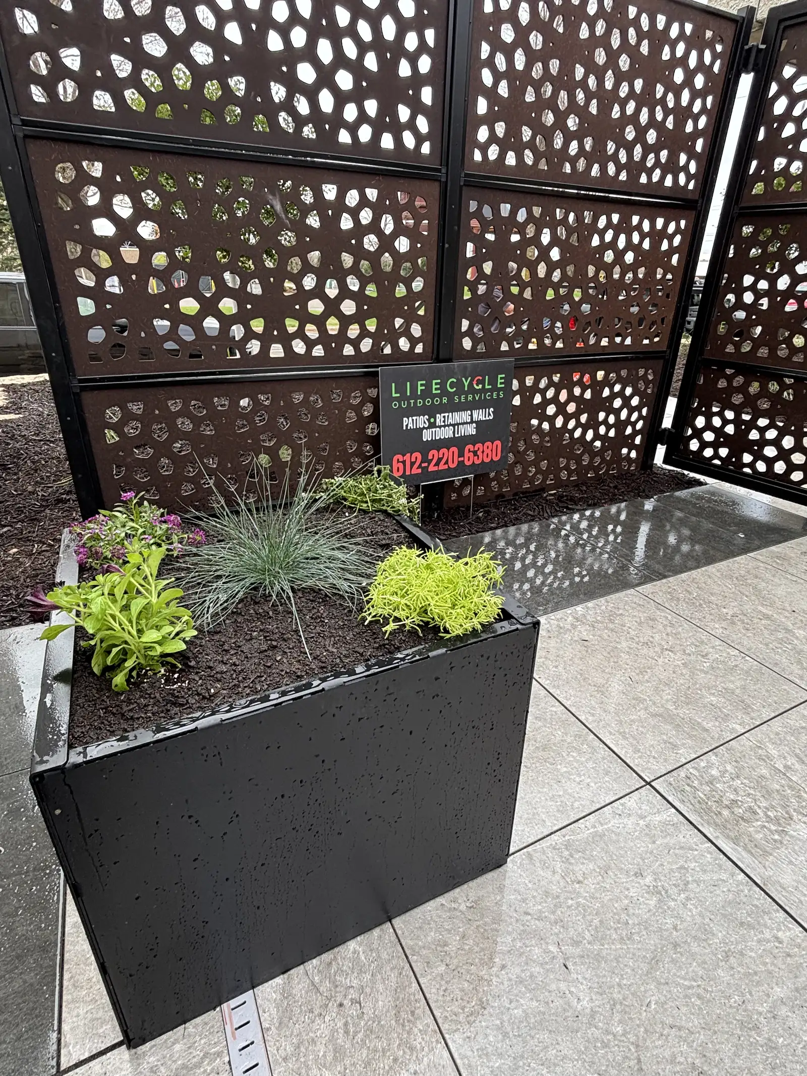 Commercial Grand Entrance Patio & Courtyard project photo — commercial entrance patio 06