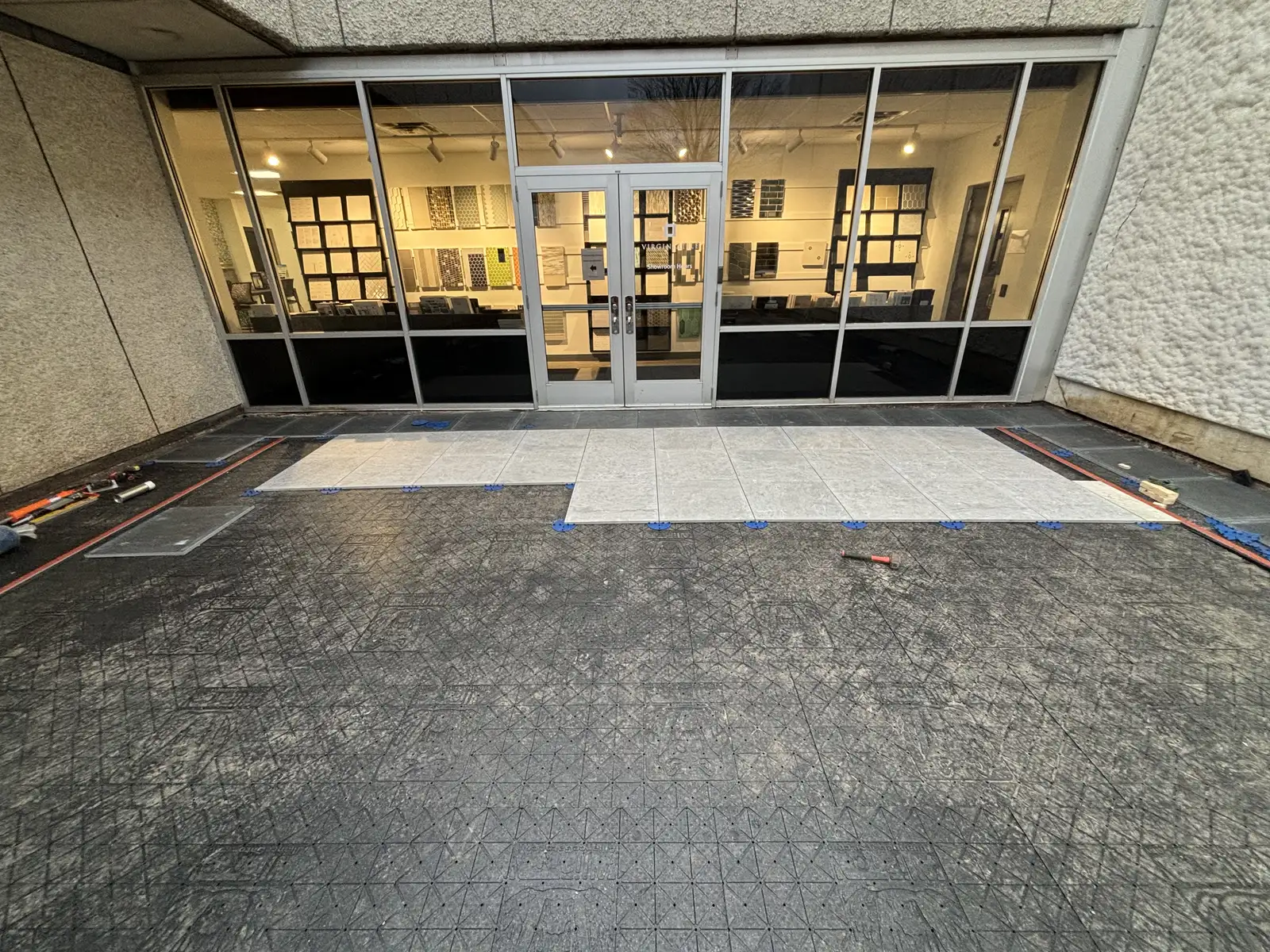 Commercial Grand Entrance Patio & Courtyard project photo — commercial entrance patio 15