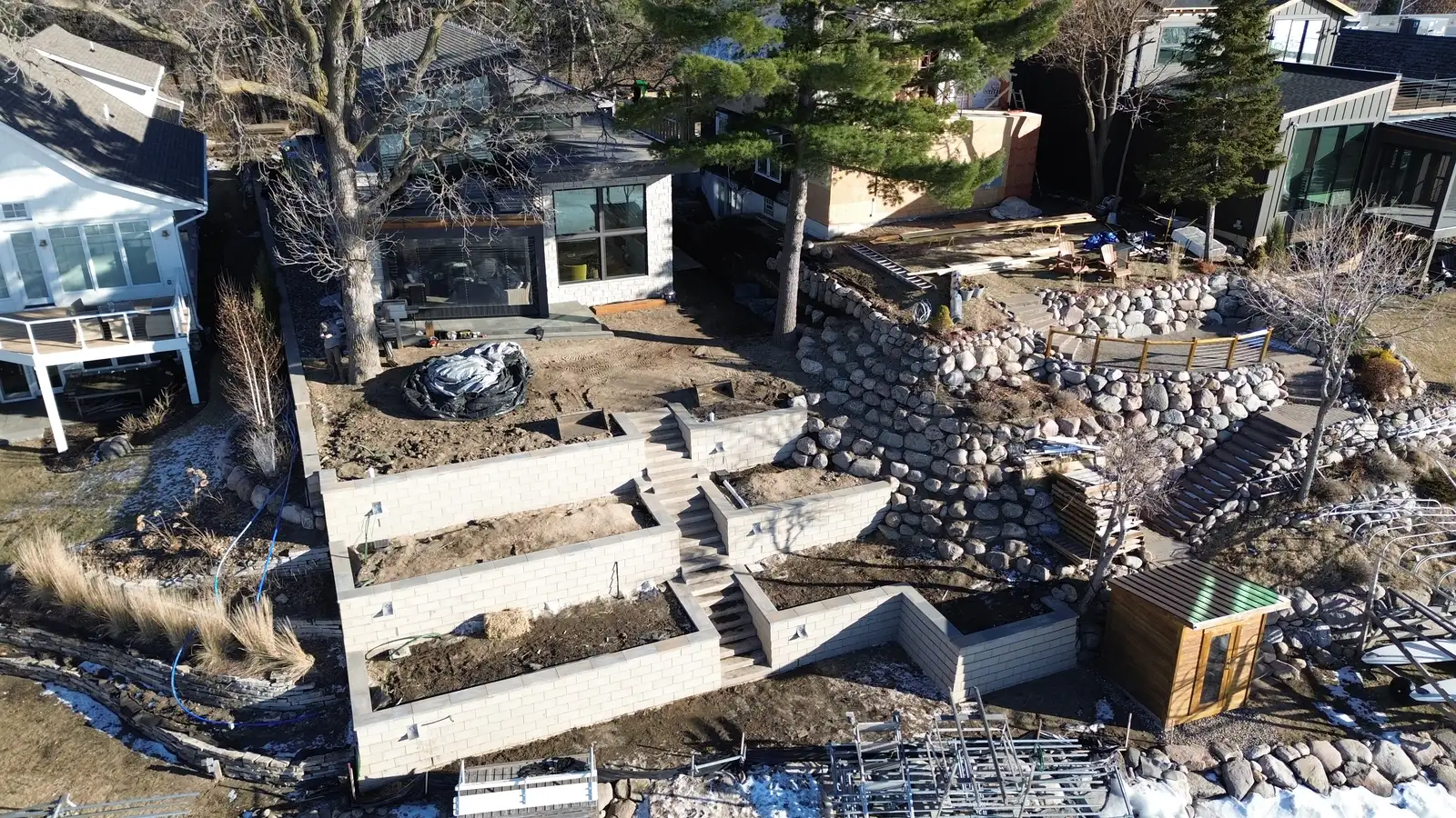 Lake Minnetonka Lakeside Renovation project photo — excelsior lakeside renovation 29
