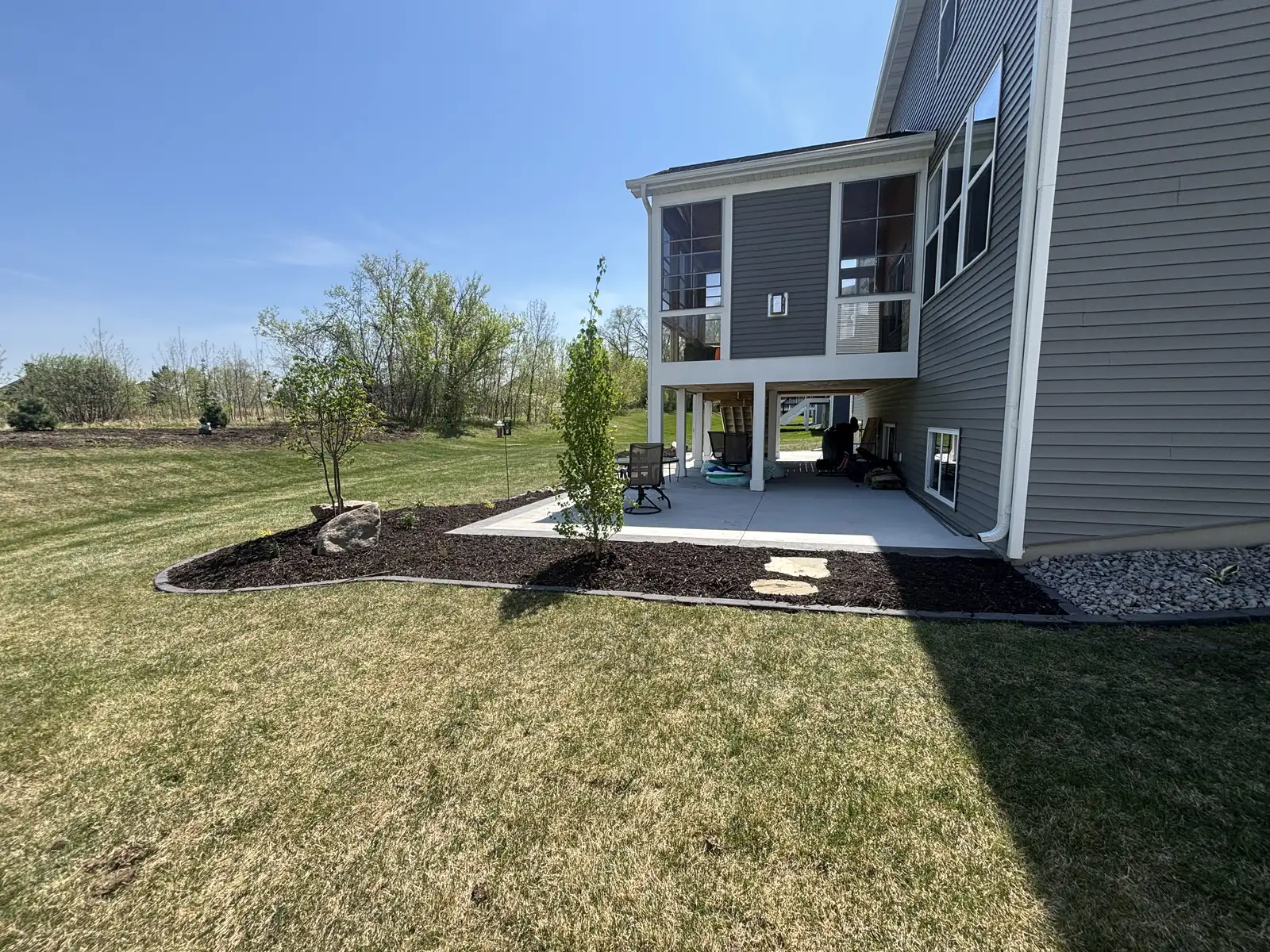 New Construction Landscape Design & Install project photo — medina landscape design 04