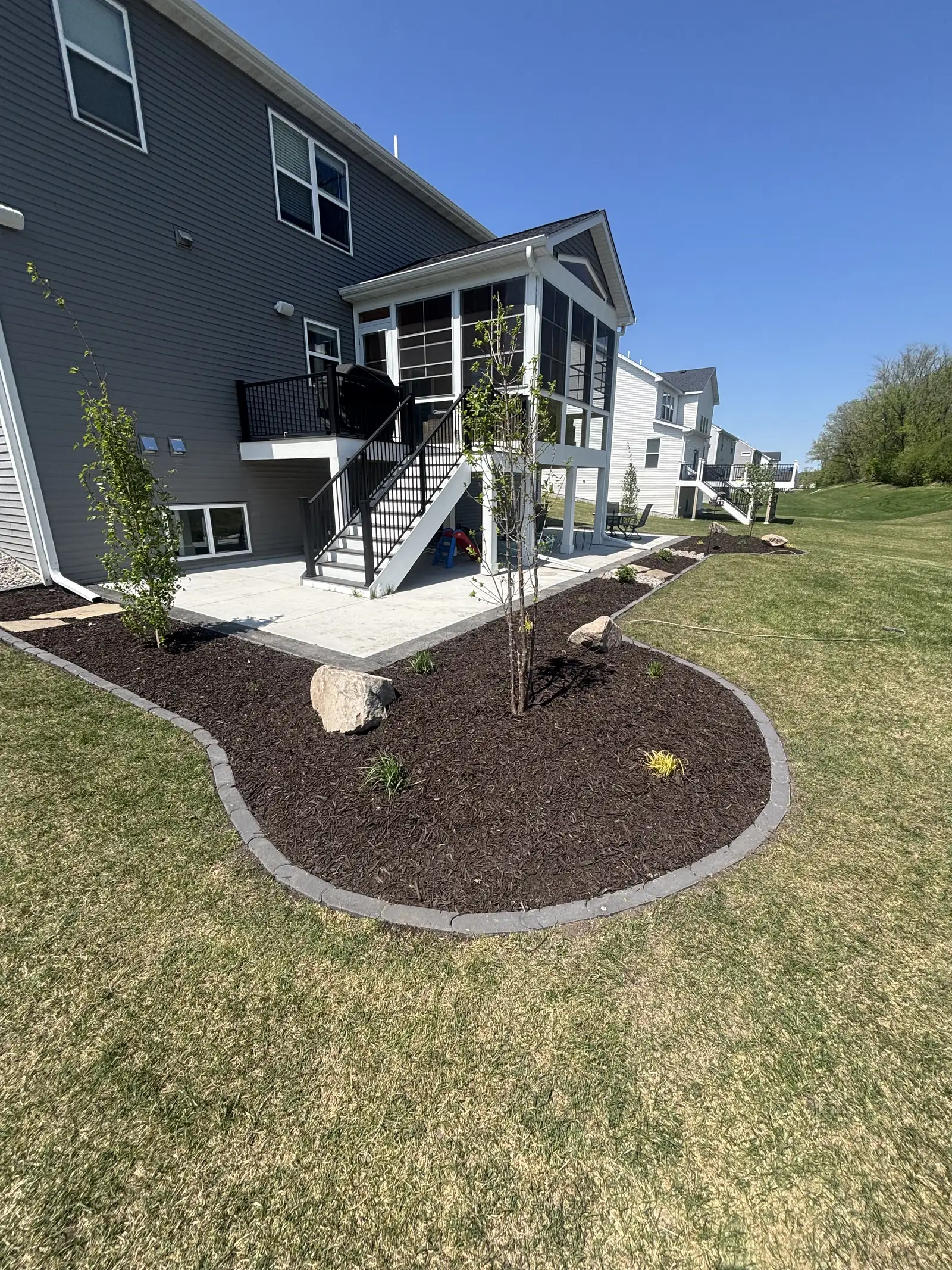 New Construction Landscape Design & Install project photo — medina landscape design 08