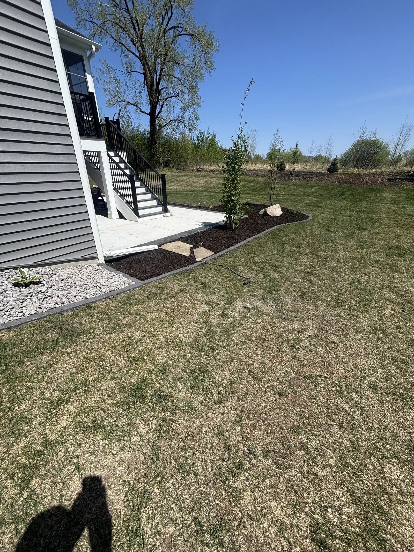 New Construction Landscape Design & Install project photo — medina landscape design 11