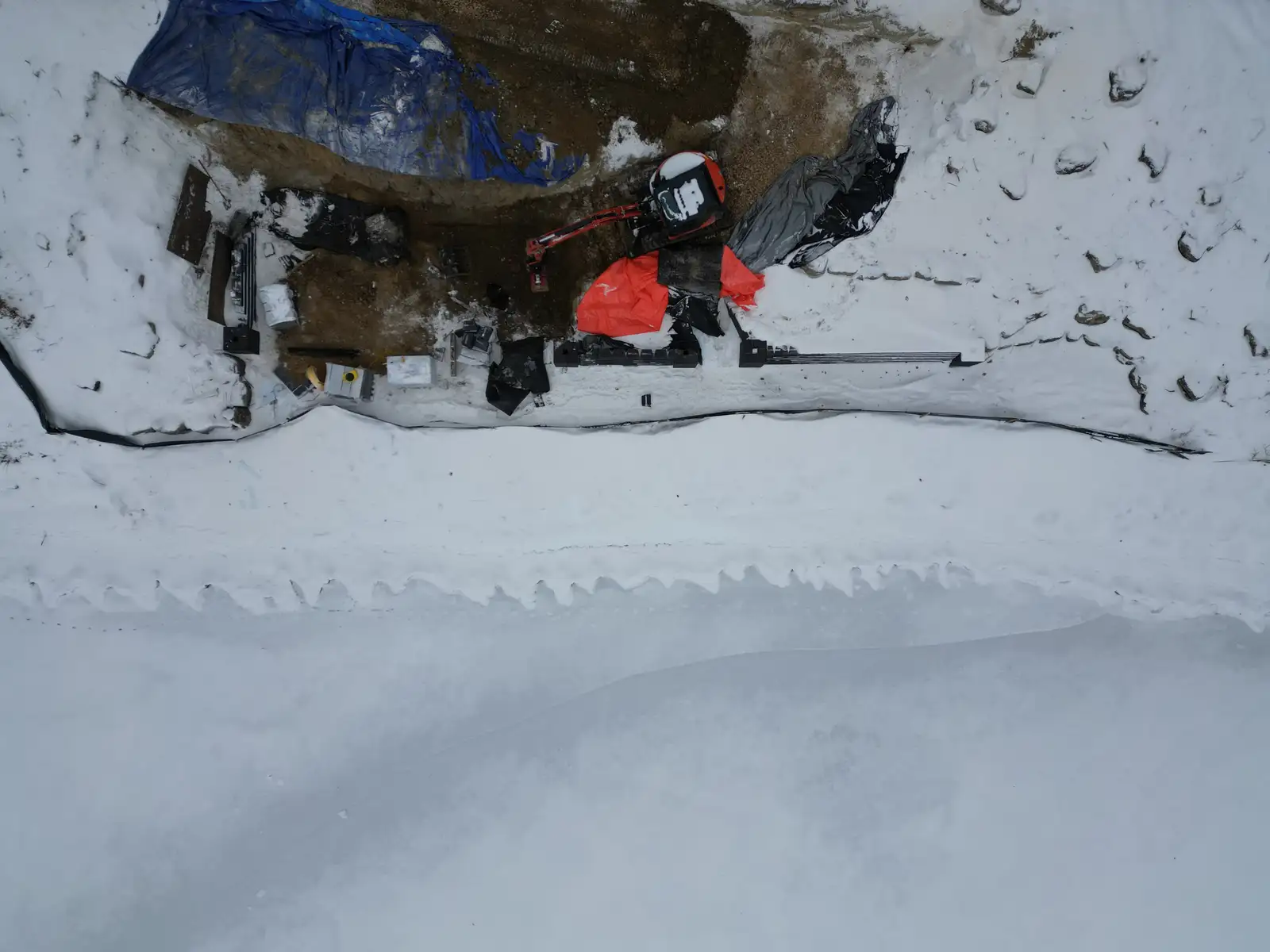 Shoreline & Hillside Stabilization project photo — mound shoreline stabilization 06