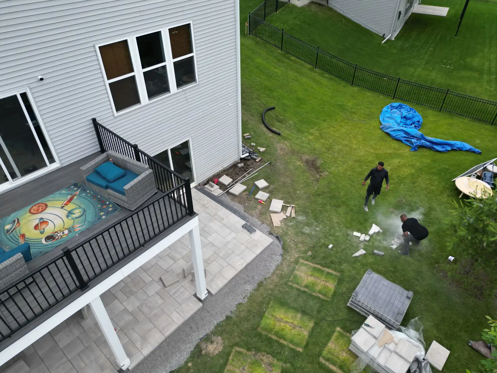 County Materials Grand Discover Paver Patio project photo — wayzata paver patio 03